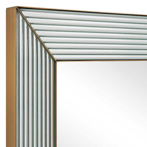 Illuminate - Mirror - Antique Brass