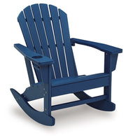 Sundown Shores - Rocking Chair - Blue - R&R Furniture Gallery (Fountain Valley, CA)