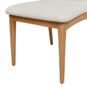 Scandi - Upholstered Dining Chair, Stain Resistant High (Set of 2) - Natural Light Brown / White Pepper - R&R Furniture Gallery (Fountain Valley, CA)