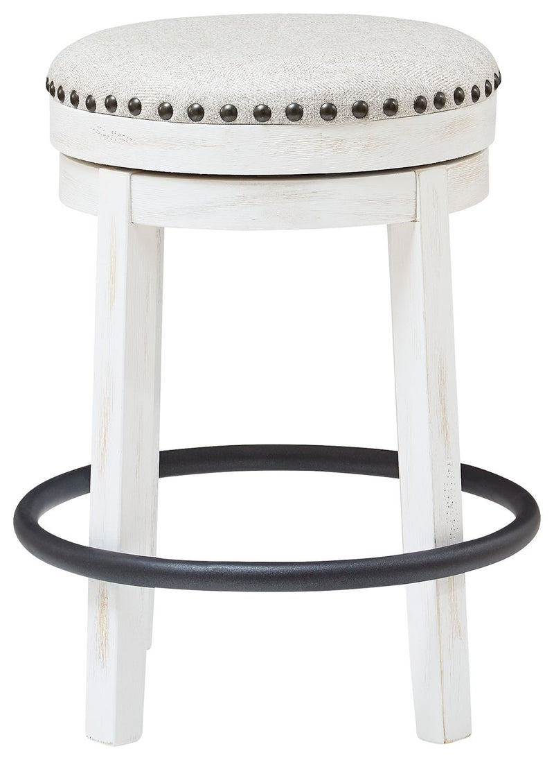 Valebeck - Upholstered Swivel Stool - R&R Furniture Gallery (Fountain Valley, CA)