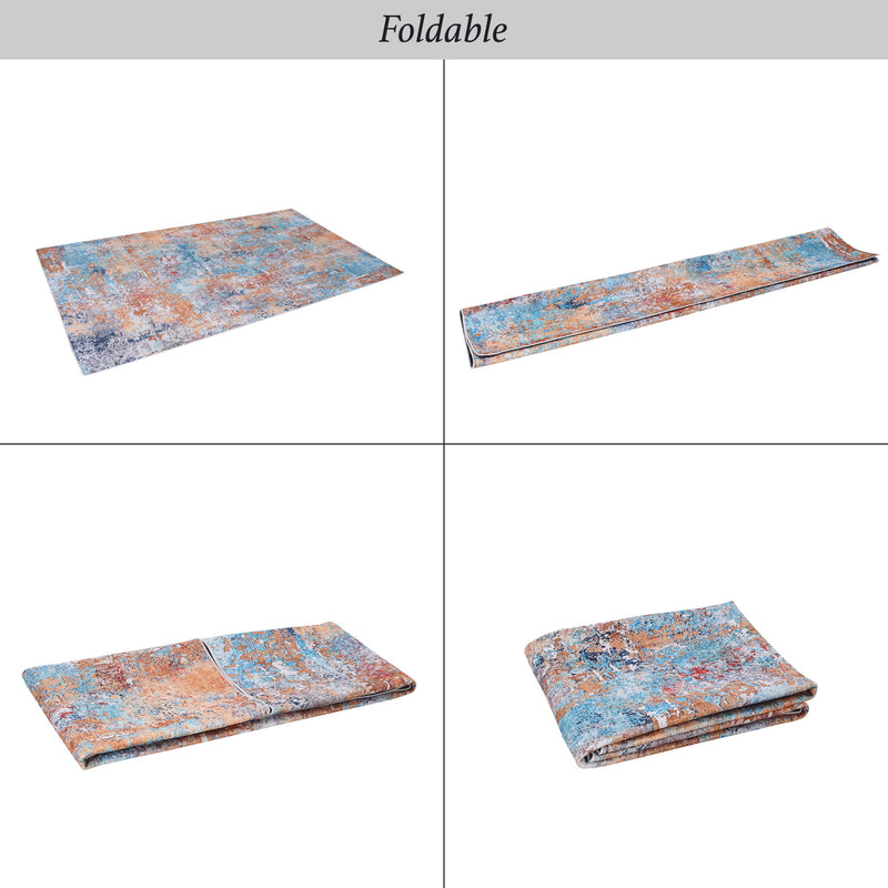 Maval - 6' X 9' Washable Area Rug - Multi - R&R Furniture Gallery (Fountain Valley, CA)