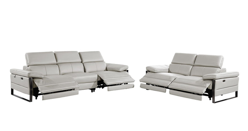 1246 - Modular Power Dual Reclining Sofa And Loveseat Set With Power Headrests