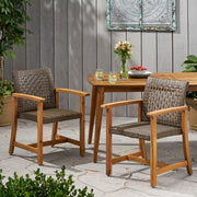 Hampton - Dining Chair (Set of 2) - Brown - R&R Furniture Gallery (Fountain Valley, CA)