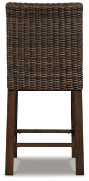 Paradise Trail - Barstool (Set of 2) - Medium Brown - R&R Furniture Gallery (Fountain Valley, CA)