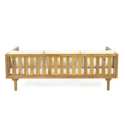 Claremont - 3 Seater Daybed Teak Acacia Wood Water Resistant Cushions - R&R Furniture Gallery (Fountain Valley, CA)
