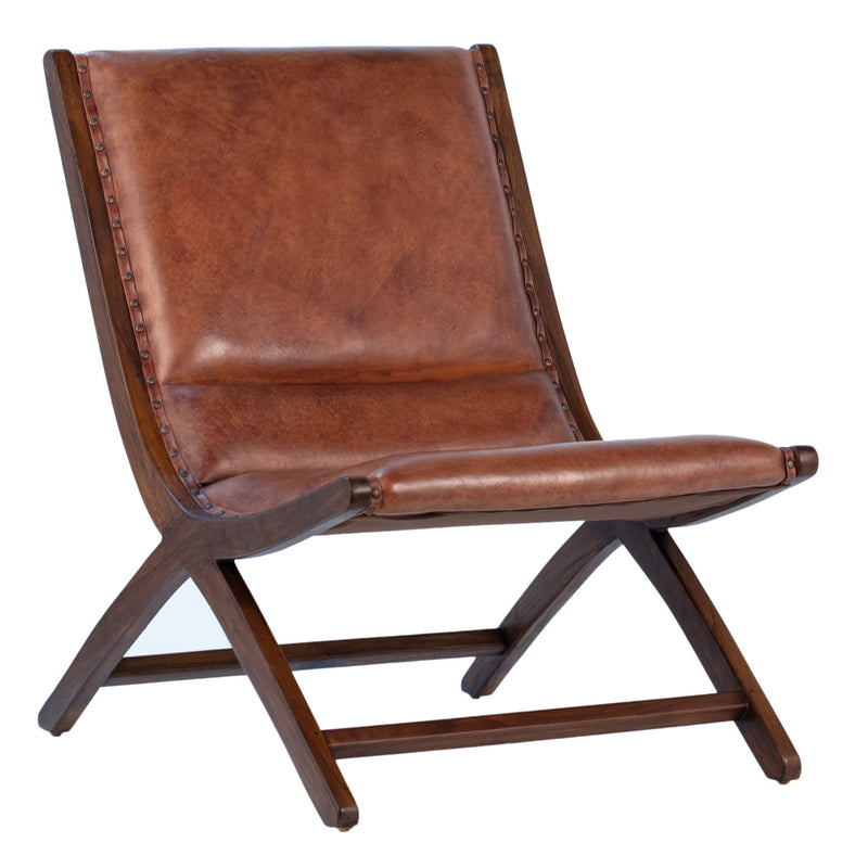 Gibbs - Occasional Chair - Antique Brown