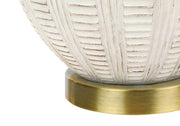 Transitional Lighting, Table Lamp, Resin - Cream - R&R Furniture Gallery (Fountain Valley, CA)