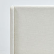 Carmen - Full Size Upholstered Wingback Bed - Ivory - R&R Furniture Gallery (Fountain Valley, CA)