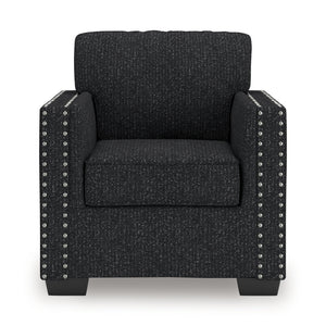 Jasmine Peaks - Chair - Coal - R&R Furniture Gallery (Fountain Valley, CA)
