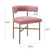 Kim - Performance Velvet Chair - R&R Furniture Gallery (Fountain Valley, CA)