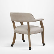 Monroe - Dining And Game Chair - Beige - R&R Furniture Gallery (Fountain Valley, CA)
