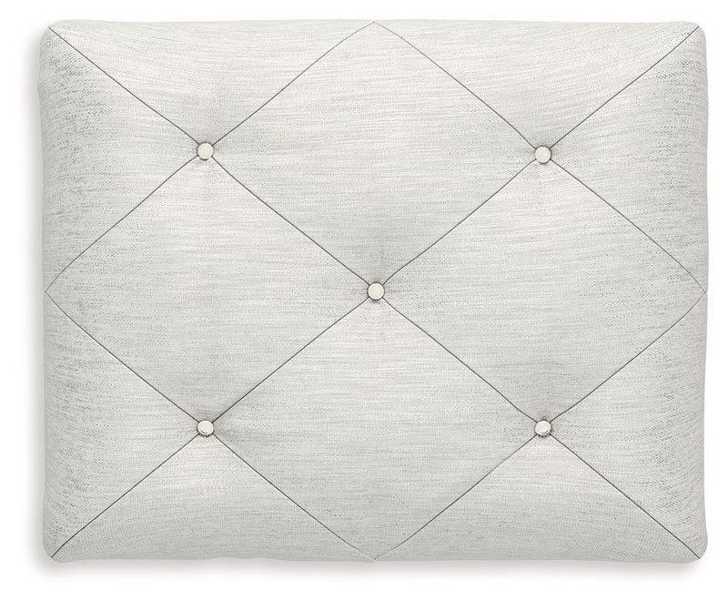 Kozlani - Vanity Upholstered Stool - White - R&R Furniture Gallery (Fountain Valley, CA)