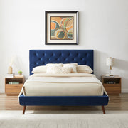 Dillon - Mid-Century Platform Bed - R&R Furniture Gallery (Fountain Valley, CA)