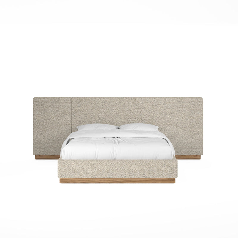 Portico-5/0 Upholstered Bed w/End Panel