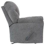 Allmaxx - Rocker Recliner - Pewter - R&R Furniture Gallery (Fountain Valley, CA)