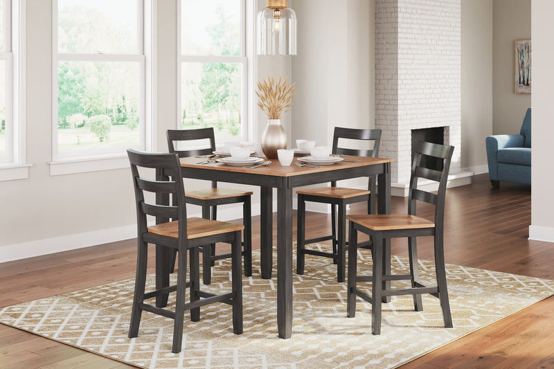 Gesthaven - Dining Room Counter Table Set - R&R Furniture Gallery (Fountain Valley, CA)
