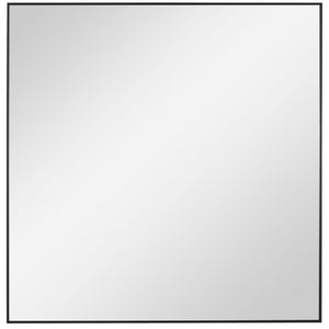 Uttermost Alexo Square Wall Mirror with sleek frame, hanging on a wall, showcasing modern home decor style.