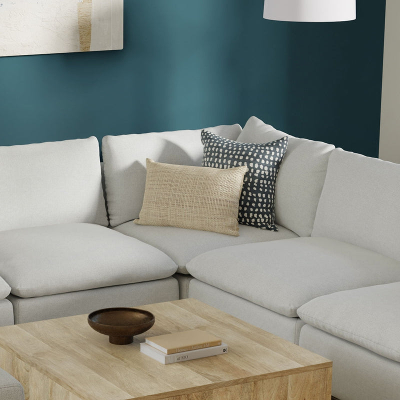 Jasmine - Corner Sofa Module - Gray - R&R Furniture Gallery (Fountain Valley, CA)