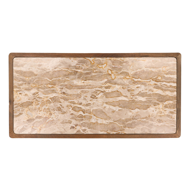 Elston - Kitchen Island - Beige And Brown