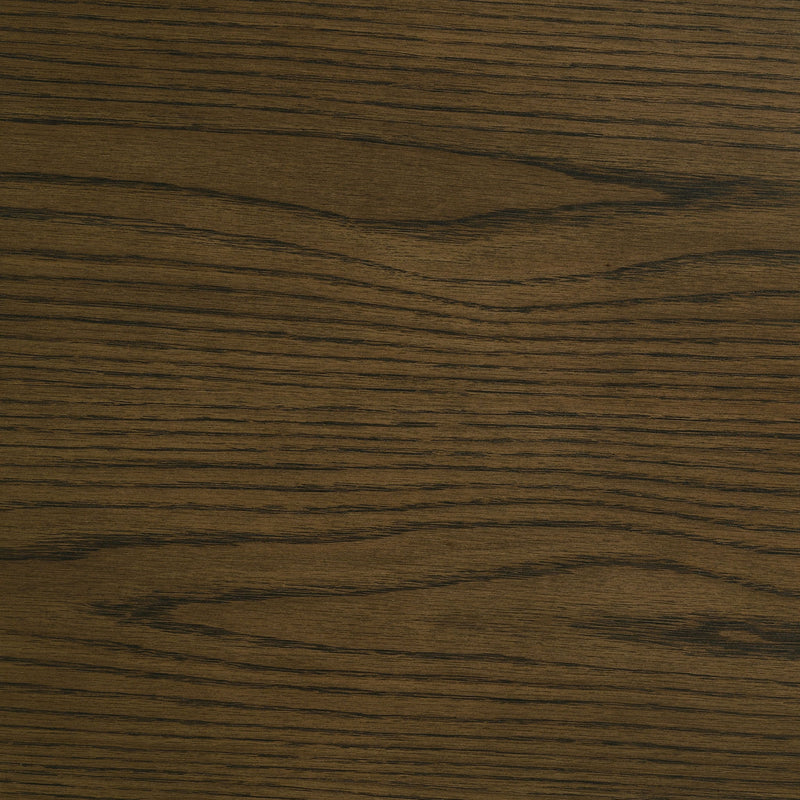 Crispin - Round Dining Table With Shelf - Brown