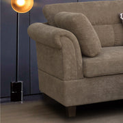 Diego - Fabric Sectional Sofa With Right Facing Chaise, Storage Ottoman, And 2 Accent Pillows - R&R Furniture Gallery (Fountain Valley, CA)