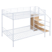 Bunk Bed With Lateral Storage Ladder And Wardrobe - R&R Furniture Gallery (Fountain Valley, CA)