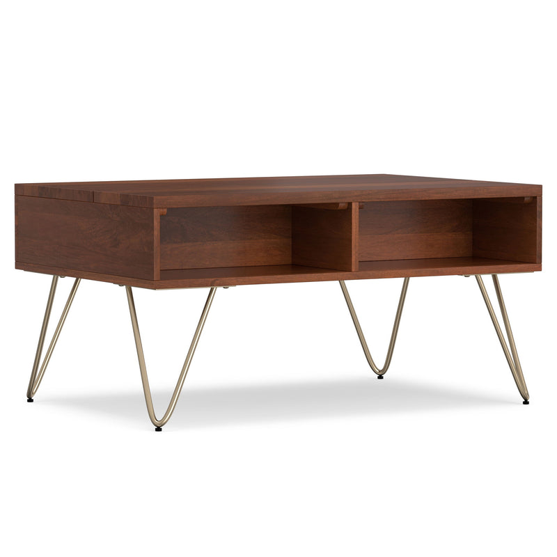 Hunter - Handcrafted Lift Top Coffee Table - R&R Furniture Gallery (Fountain Valley, CA)