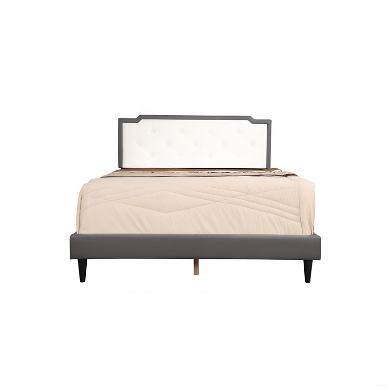 Bed (All in One Box) - Two Tone - R&R Furniture Gallery (Fountain Valley, CA)