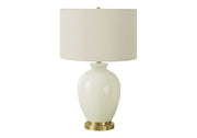 Transitional Lighting, Table Lamp - Cream - R&R Furniture Gallery (Fountain Valley, CA)