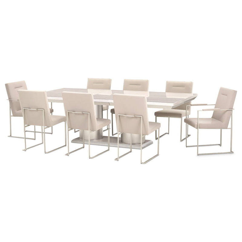 Marin - Rectangular Dining Table - Greige - R&R Furniture Gallery (Fountain Valley, CA)