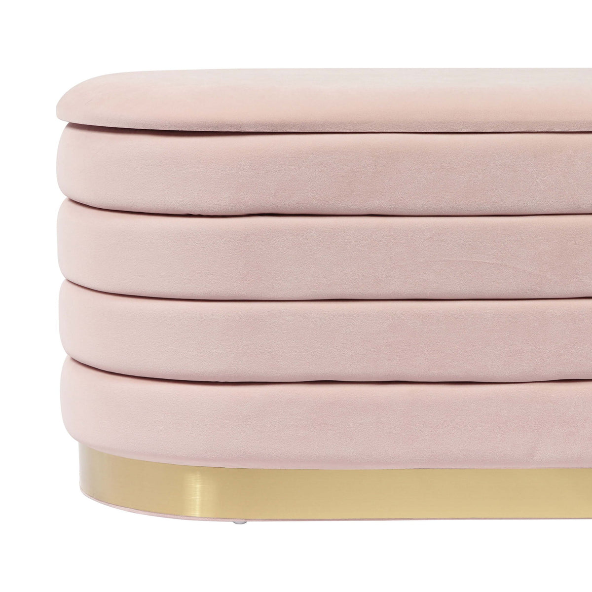 Lillian - Velvet Storage Bench