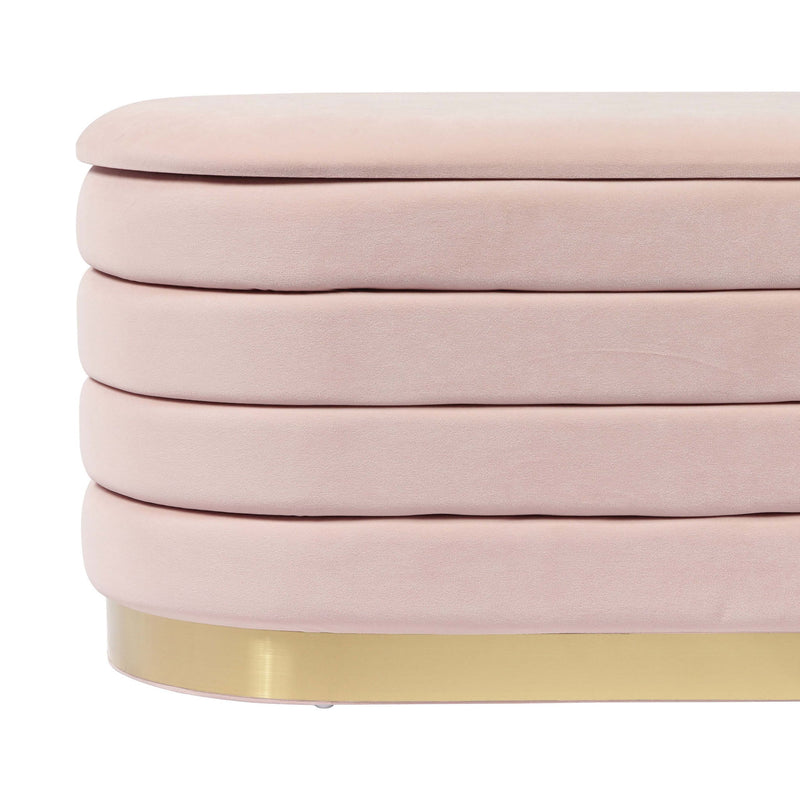 Lillian - Velvet Storage Bench
