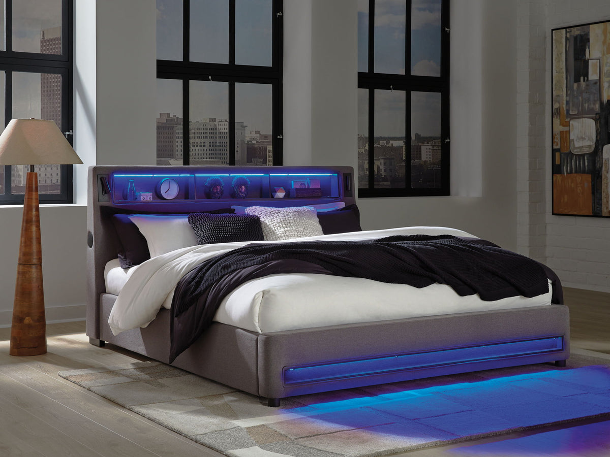 Verishaw - Upholstered Bed - R&R Furniture Gallery (Fountain Valley, CA)