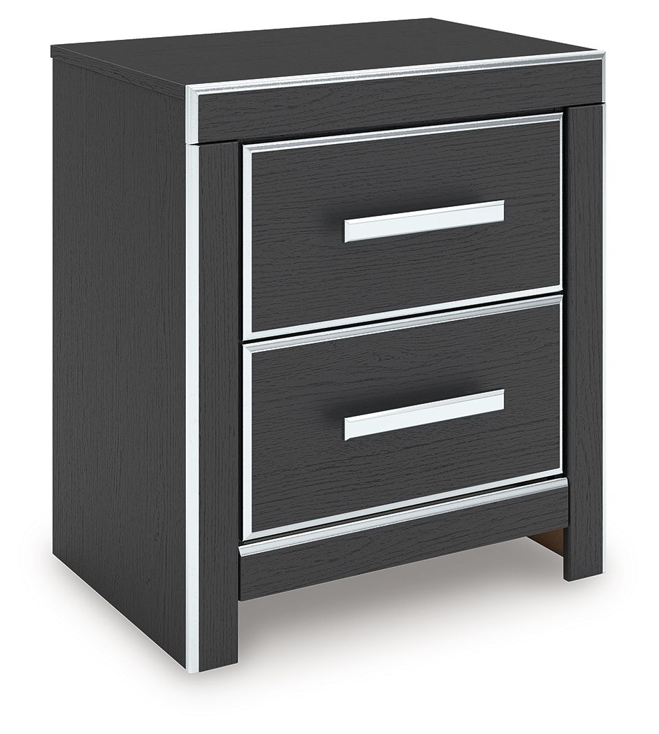 Zuraleus - Two Drawer Night Stand - R&R Furniture Gallery (Fountain Valley, CA)