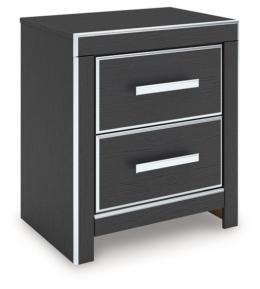 Zuraleus - Two Drawer Night Stand - R&R Furniture Gallery (Fountain Valley, CA)