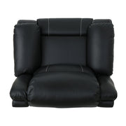 Stylish Wide Manual Swivel Standard Recliner - R&R Furniture Gallery (Fountain Valley, CA)