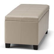 Dover - Upholstered Storage Ottoman Bench - R&R Furniture Gallery (Fountain Valley, CA)