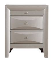 Modern design Glory Furniture accent nightstand with sleek wood finish and minimalist style, ideal for bedroom decor.