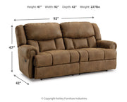 Boothbay - 2 Seat Reclining Sofa - R&R Furniture Gallery (Fountain Valley, CA)