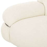 Leyla - Boucle Sofa - Cream - R&R Furniture Gallery (Fountain Valley, CA)