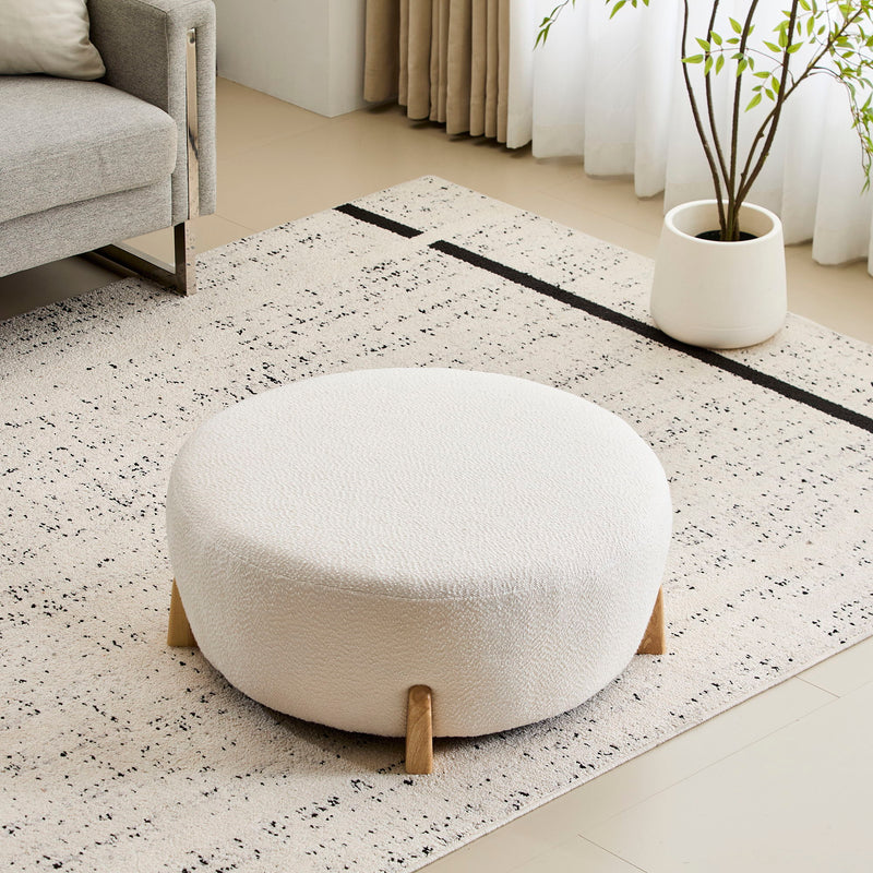 Modish - Round Ottoman - R&R Furniture Gallery (Fountain Valley, CA)