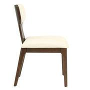 Koen - Side Chair (Set of 2) - Beige / Brown Oak - R&R Furniture Gallery (Fountain Valley, CA)