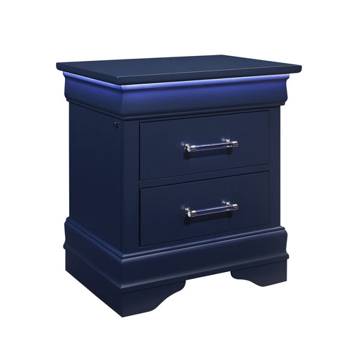 Charlston - Nightstand With LED - R&R Furniture Gallery (Fountain Valley, CA)