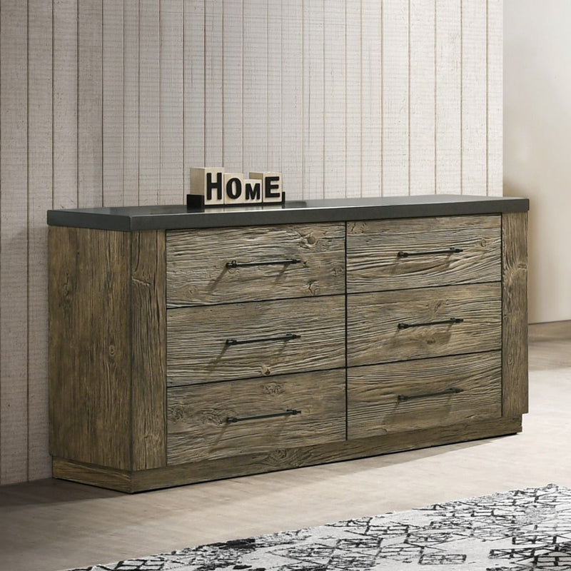 Lance - Dresser - Tree Bark - R&R Furniture Gallery (Fountain Valley, CA)