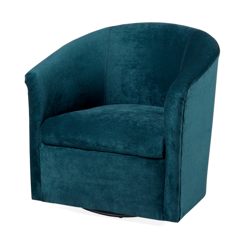 Eden - Swivel Chair With Upholstery And Hardwood Frame - R&R Furniture Gallery (Fountain Valley, CA)