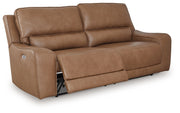 DeepWakes - 2 Seat Power Reclining Sofa With Adjustable Headrest - R&R Furniture Gallery (Fountain Valley, CA)