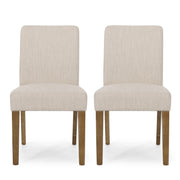 Contemporary Dining Chair With Upholstered Seating And Tapered Legs - R&R Furniture Gallery (Fountain Valley, CA)
