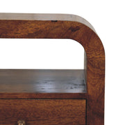 Darcy - Nightstand With Drawer And Open Shelf - Brown - R&R Furniture Gallery (Fountain Valley, CA)