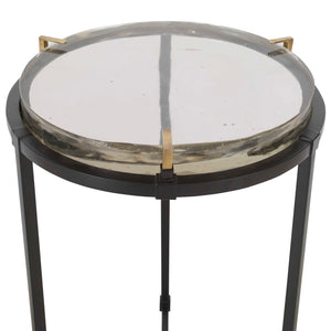 Ice - Block Accent Table - Round