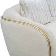 Scotts Square - Sofa - Cornsilk / Light Champagne - R&R Furniture Gallery (Fountain Valley, CA)